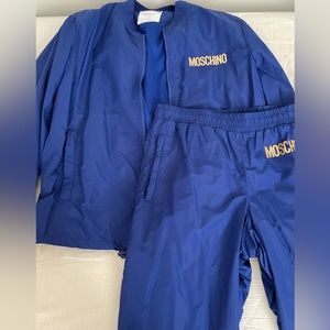 Moschino couture track suit